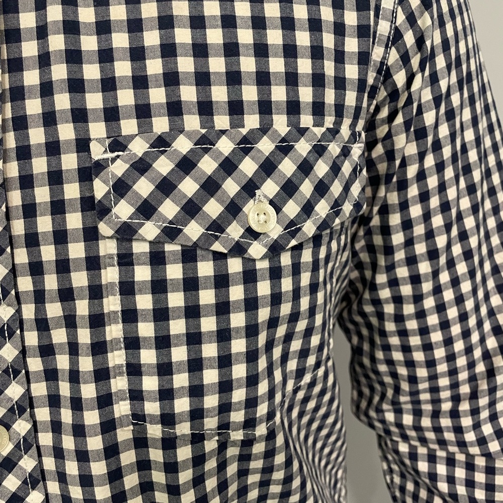 Collared button down gingham shirt - Picture 5 of 5